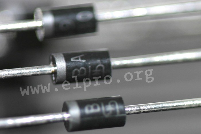 Taiwan Semiconductor Si Rectifier Diodes 1a 1 N Series Elpro Elektronik