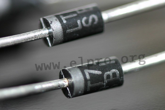 LiteOn Schottky Diodes, DO41 Housing, SB Series - Elpro Elektronik