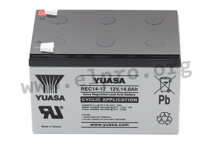 Batería Yuasa REC10-12 12V 10Ah | AutoSolar